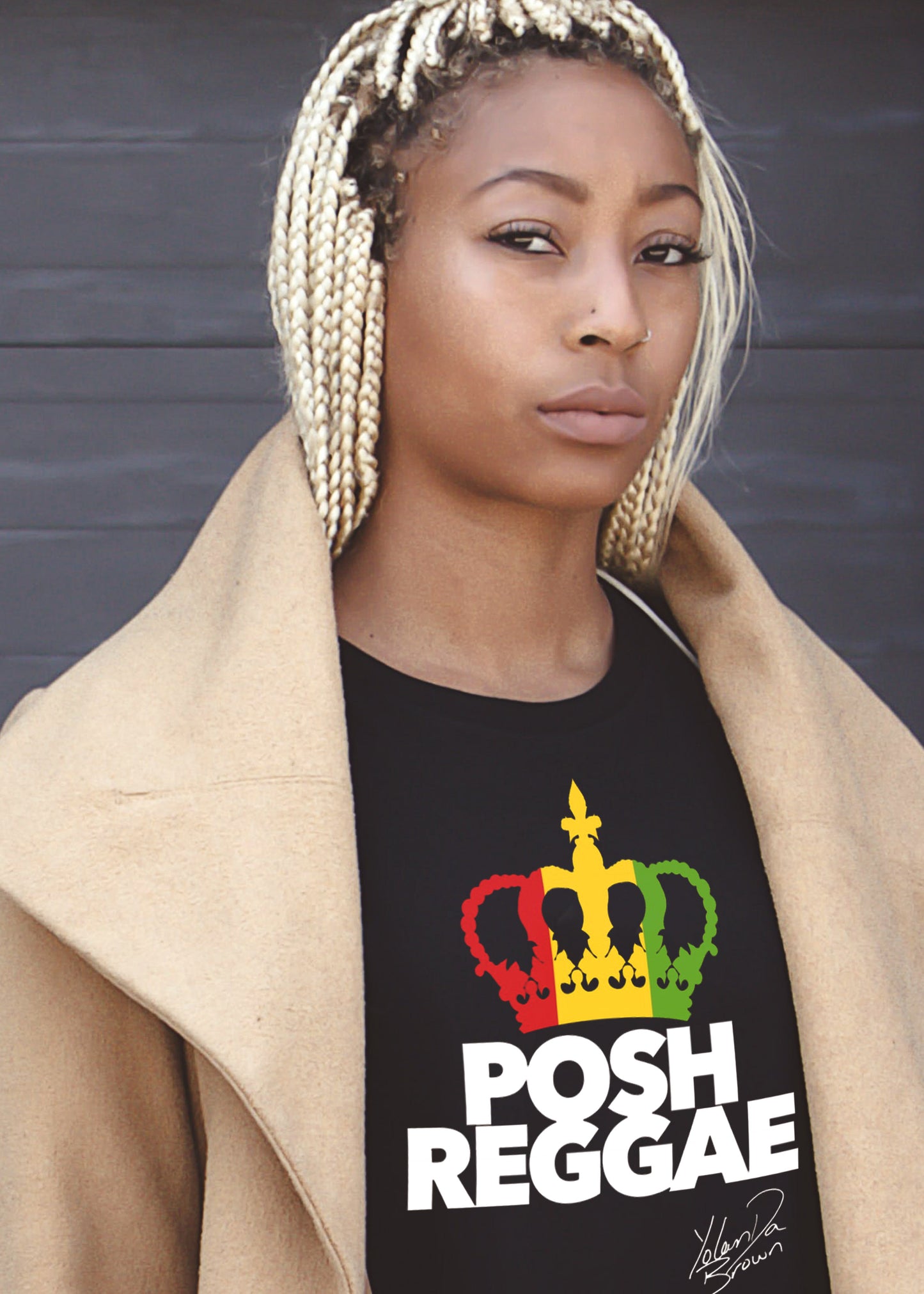 Posh Reggae T-Shirt - YolanDa Brown