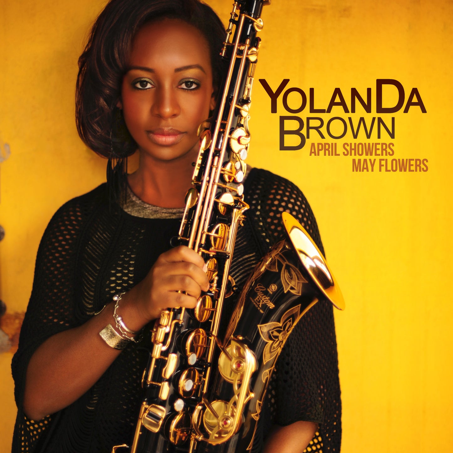 Signed April Showers May Flowers (CD) - YolanDa Brown